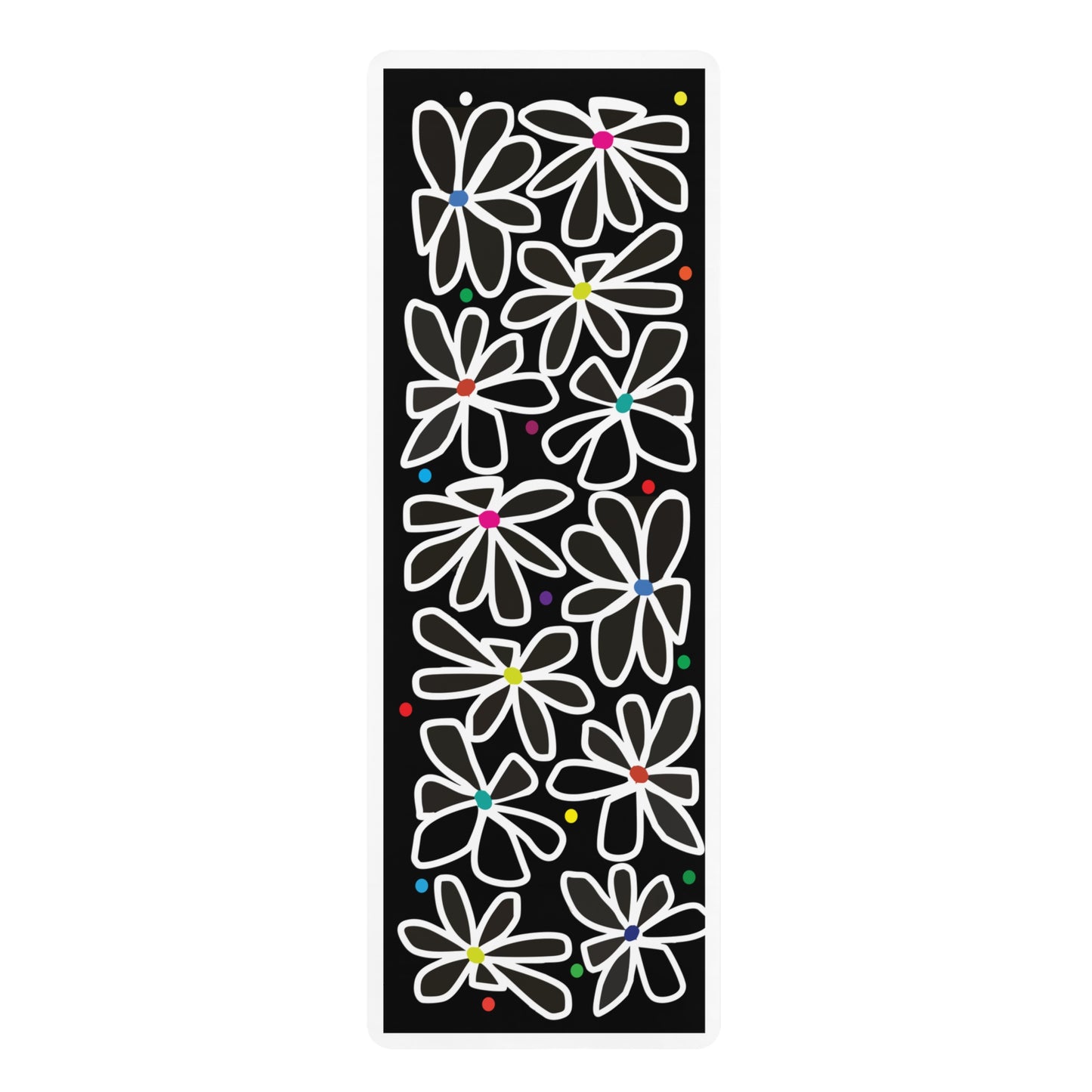 Daisy Dazzle Rubber Yoga Mat