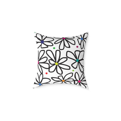 Square Poly Canvas Pillow