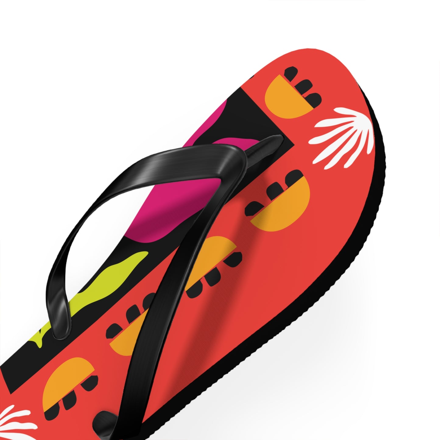 Pink Petal Pop Flip Flops
