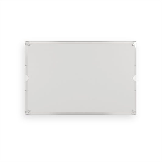 Bloom Noir Acrylic Serving Tray