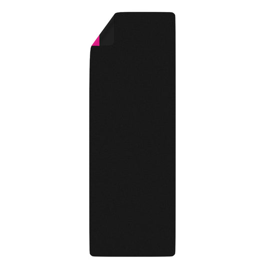Orange Petal Pop Rubber Yoga Mat