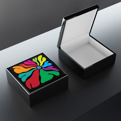 Hippie Flower Jewelry Box