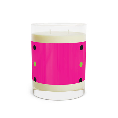 Orange Petal Pop Scented Candle - Full Glass, 11oz