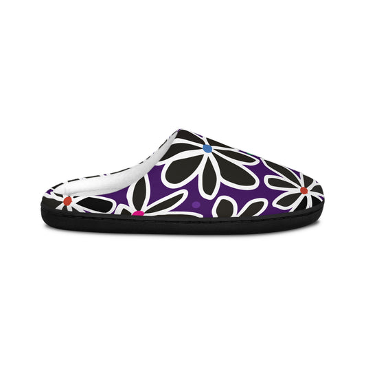 Summer Flower Love Women's Indoor Slippers