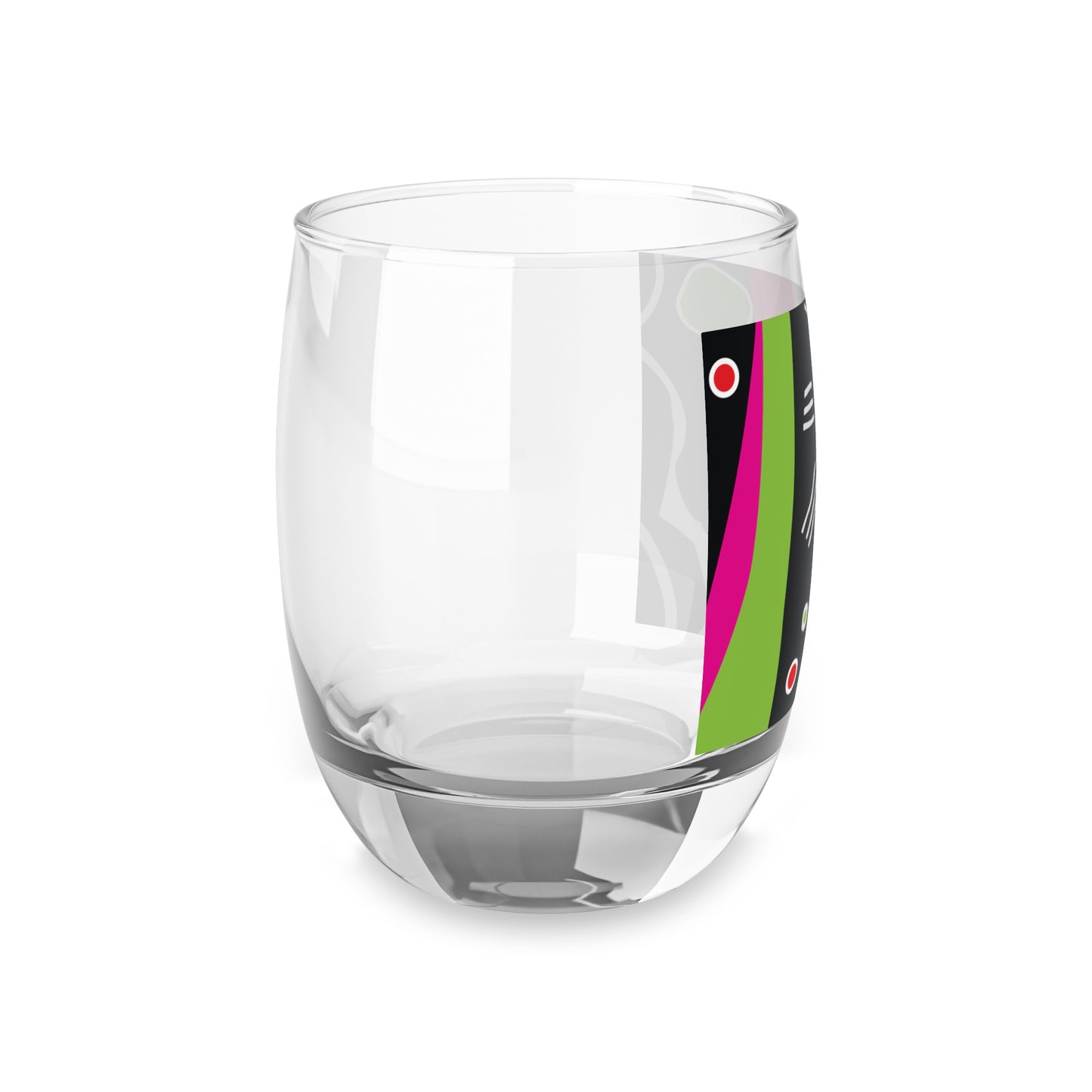 Electric Geometry Whiskey Glass