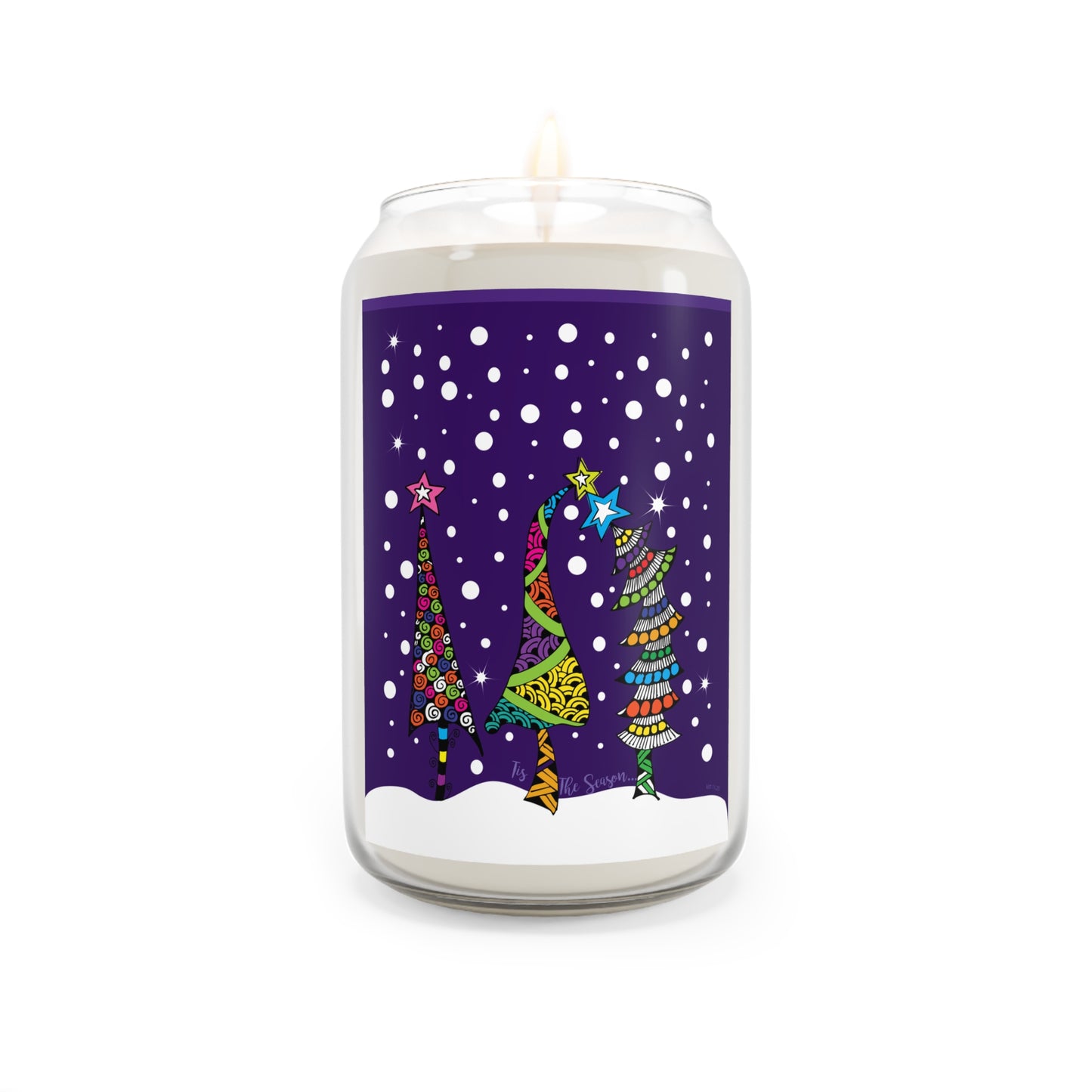 3 Trees Scented Soy Candles, 13.75oz