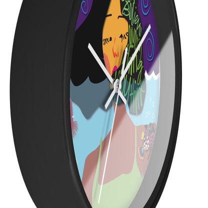 Grow Where You're Planted Wall Clock