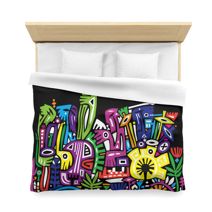 City Escape Microfiber Duvet Cover