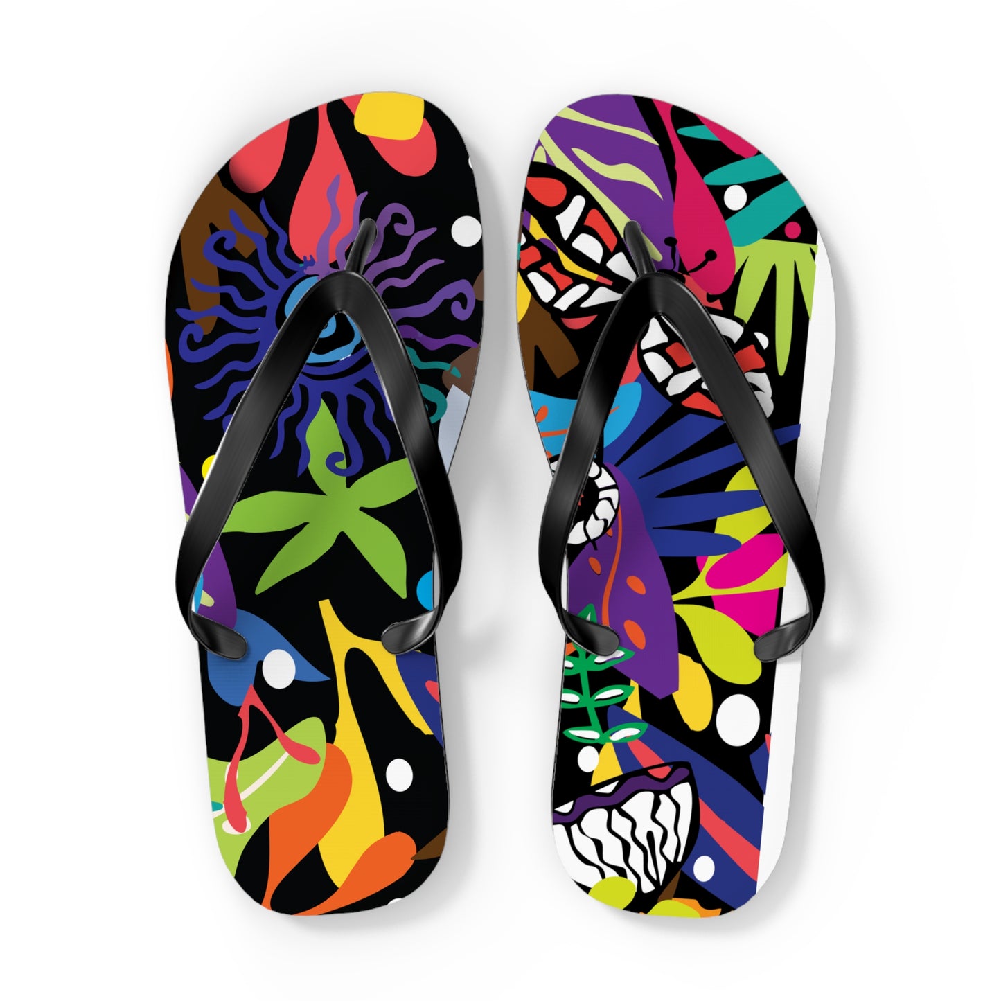 Twilight Bouquet  Flip Flops