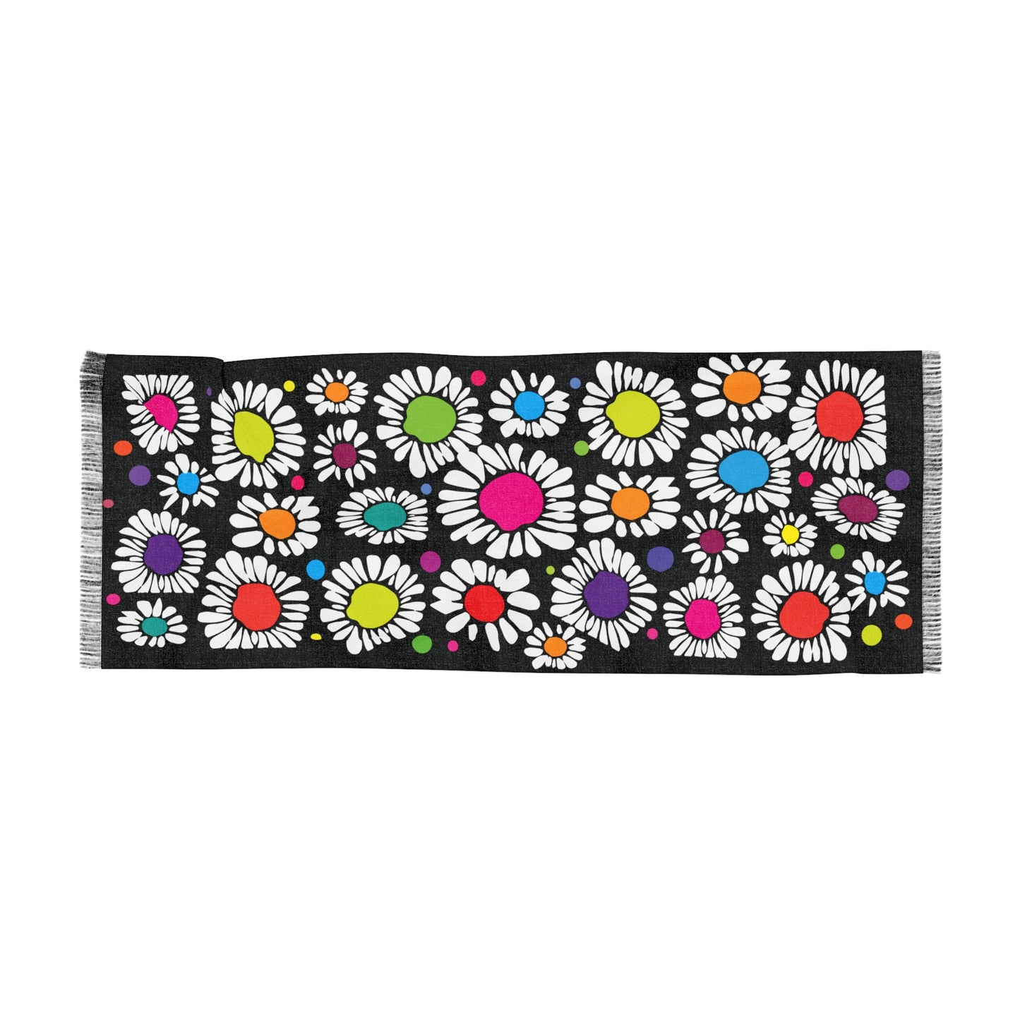 Midnight Blooom Light Scarf