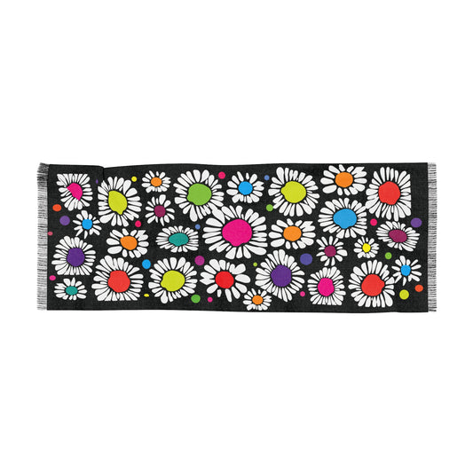 Midnight Blooom Light Scarf