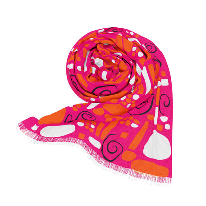 Creamsicle Spin Light Scarf
