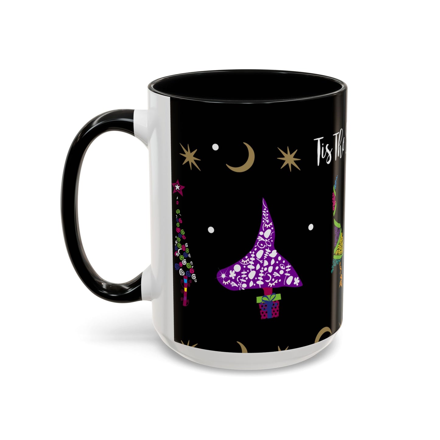 Many Colorful  Trees Accent Coffee Mug (11, 15oz)