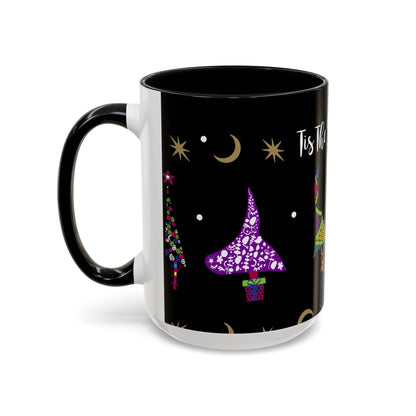 Many Colorful  Trees Accent Coffee Mug (11, 15oz)