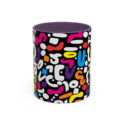 Color Doo Dads Accent Coffee Mug (11, 15oz)