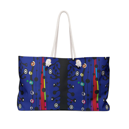 Blue Groove Weekender Bag