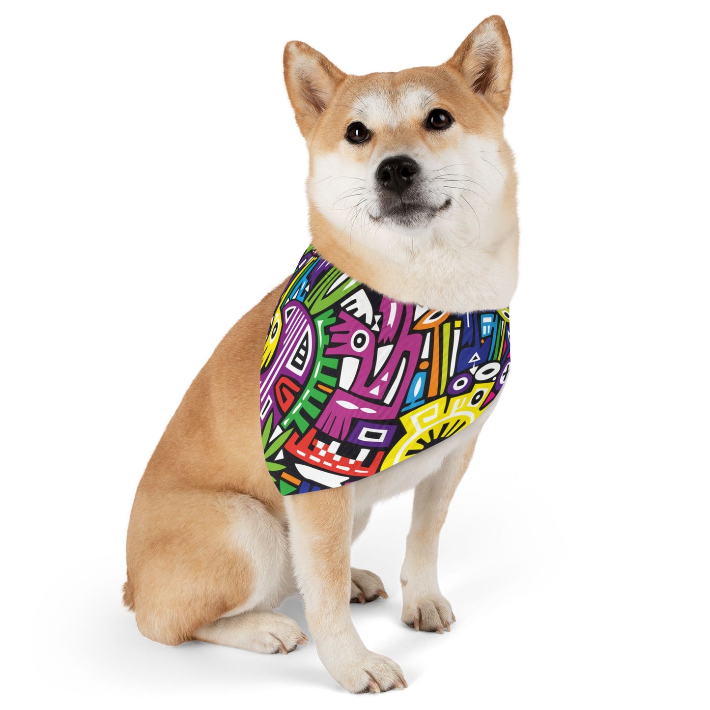 City escape Pet Bandana Collar