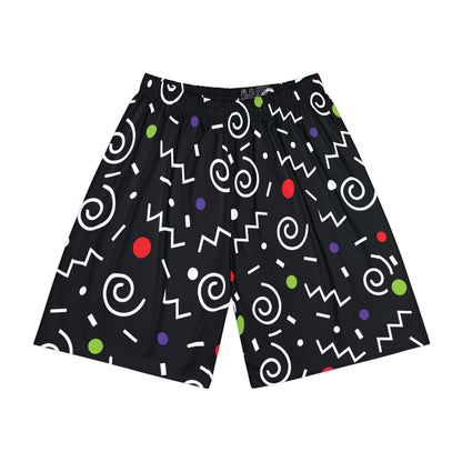Color Scribbles  Men’s Sports Shorts