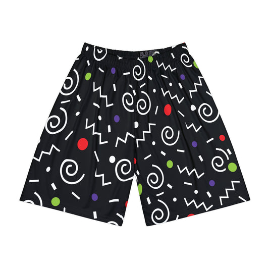 Color Scribbles  Men’s Sports Shorts
