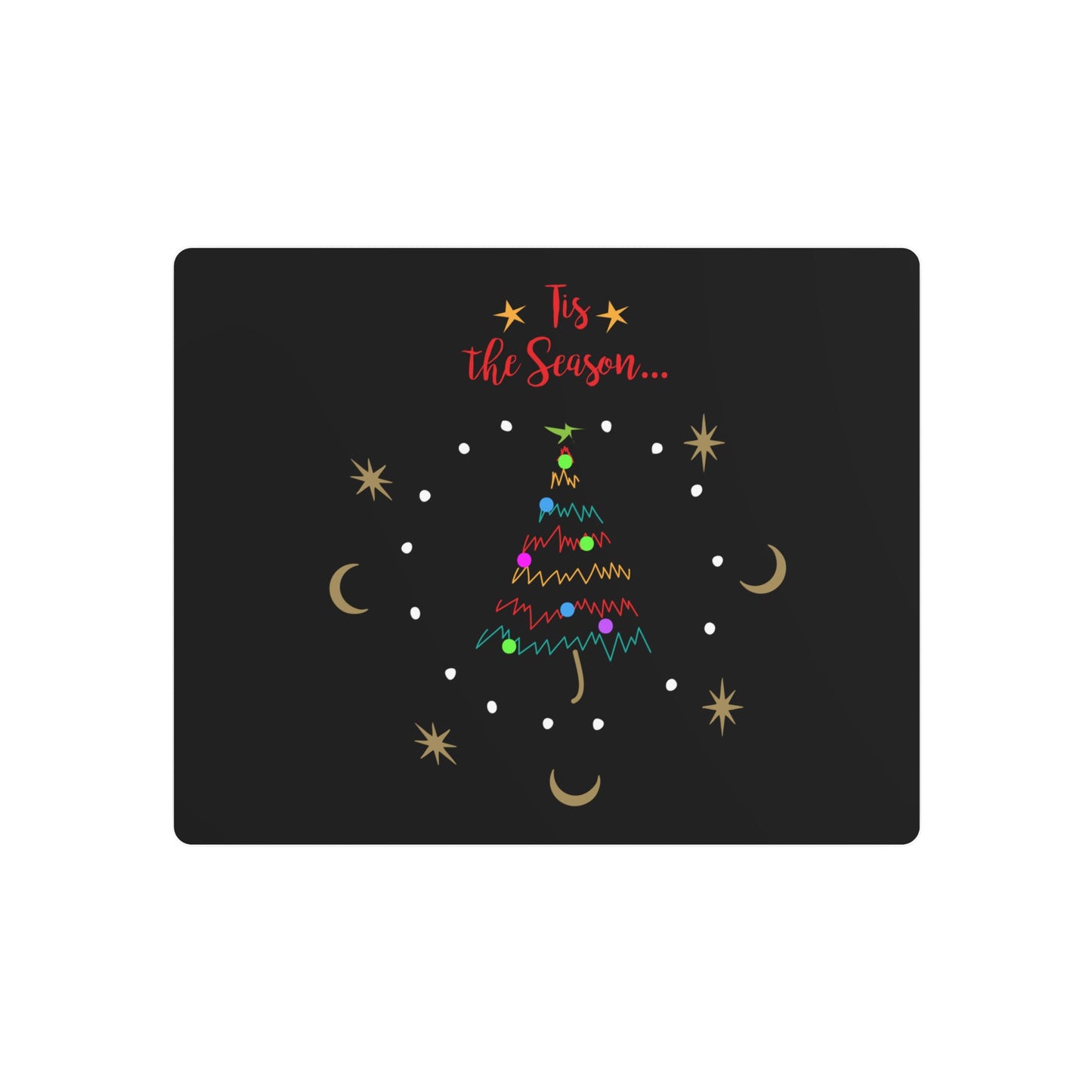 Tis the Season Metal Art Sign