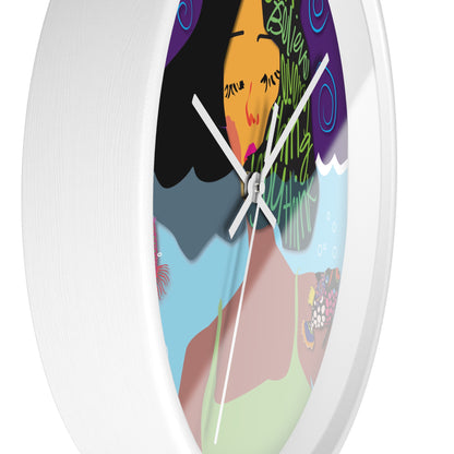 Grow Where You're Planted Wall Clock
