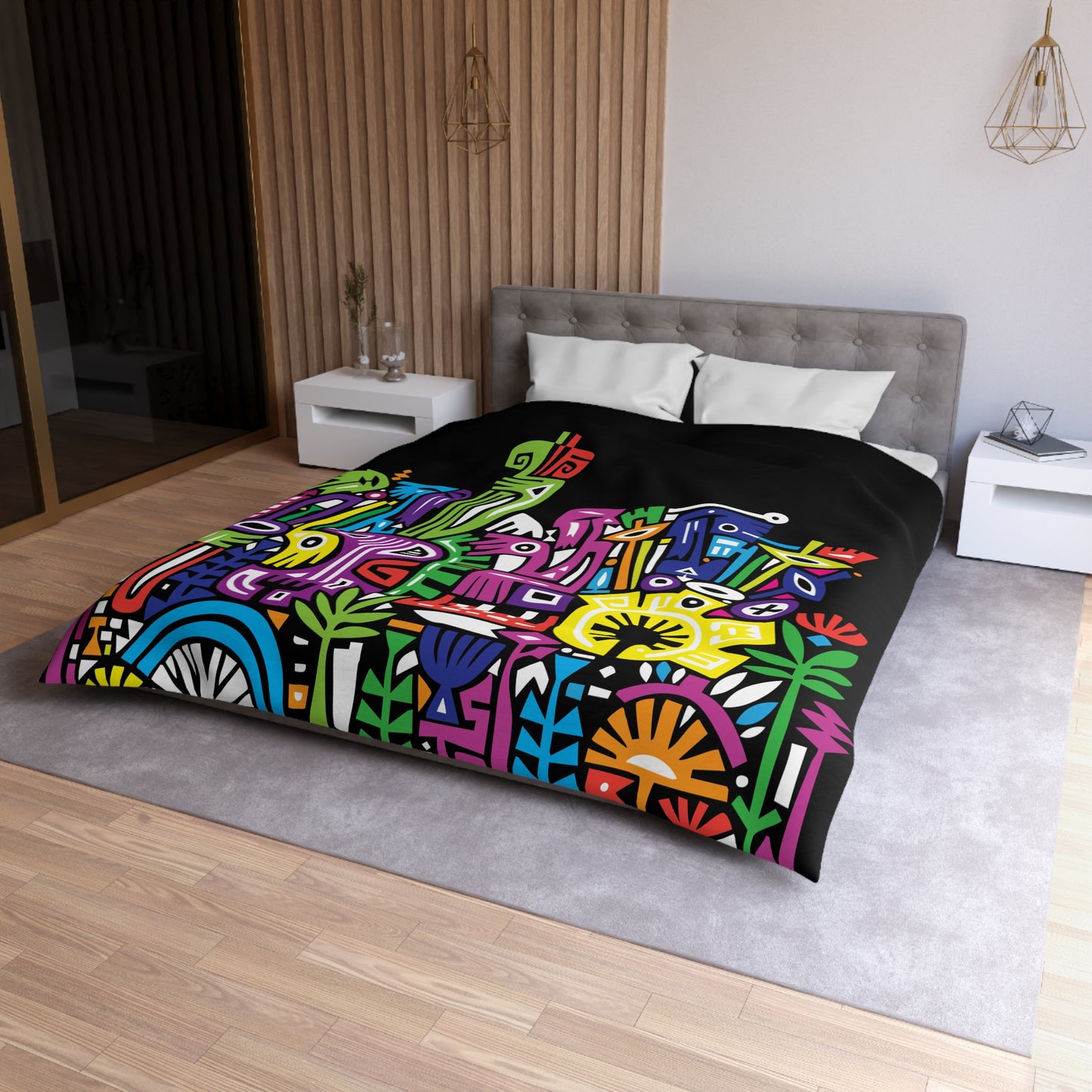 City Escape Microfiber Duvet Cover