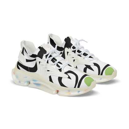 Electric Geometry Men's Mesh Sneakers