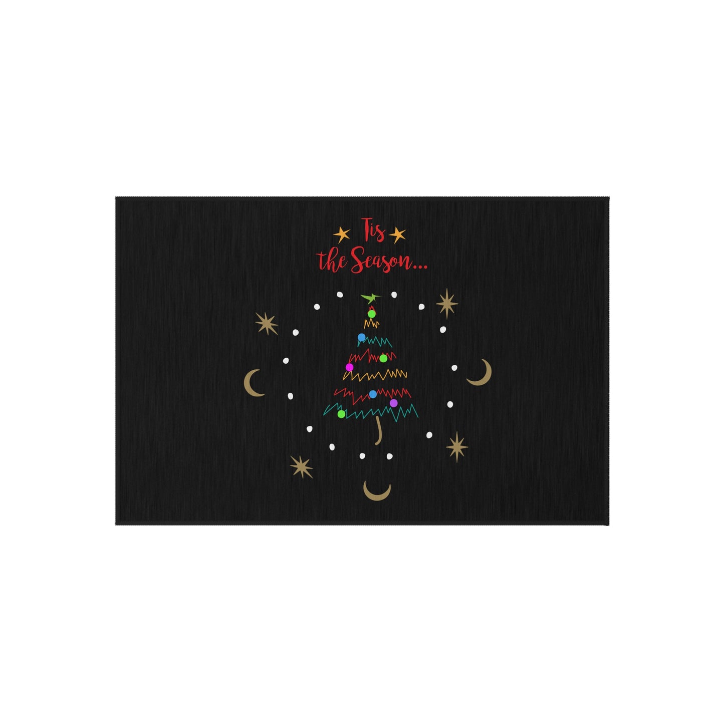 Holiday Tree Outdoor Rug