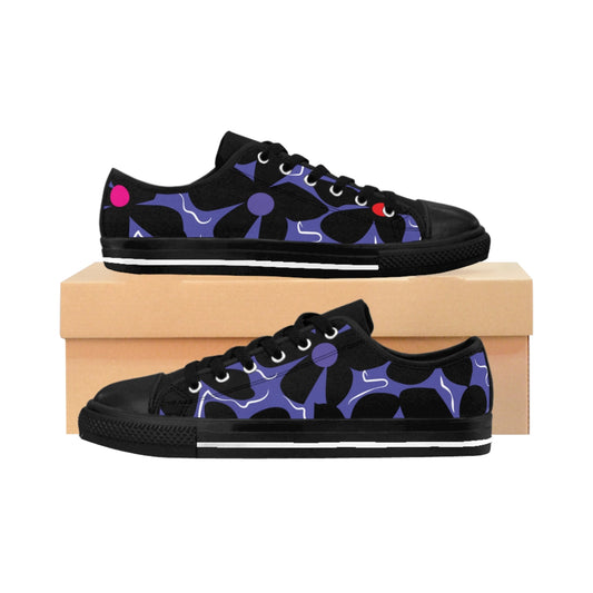 Royal Mod flower Women's Sneakers