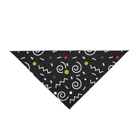 Color Scribbles Pet Bandana