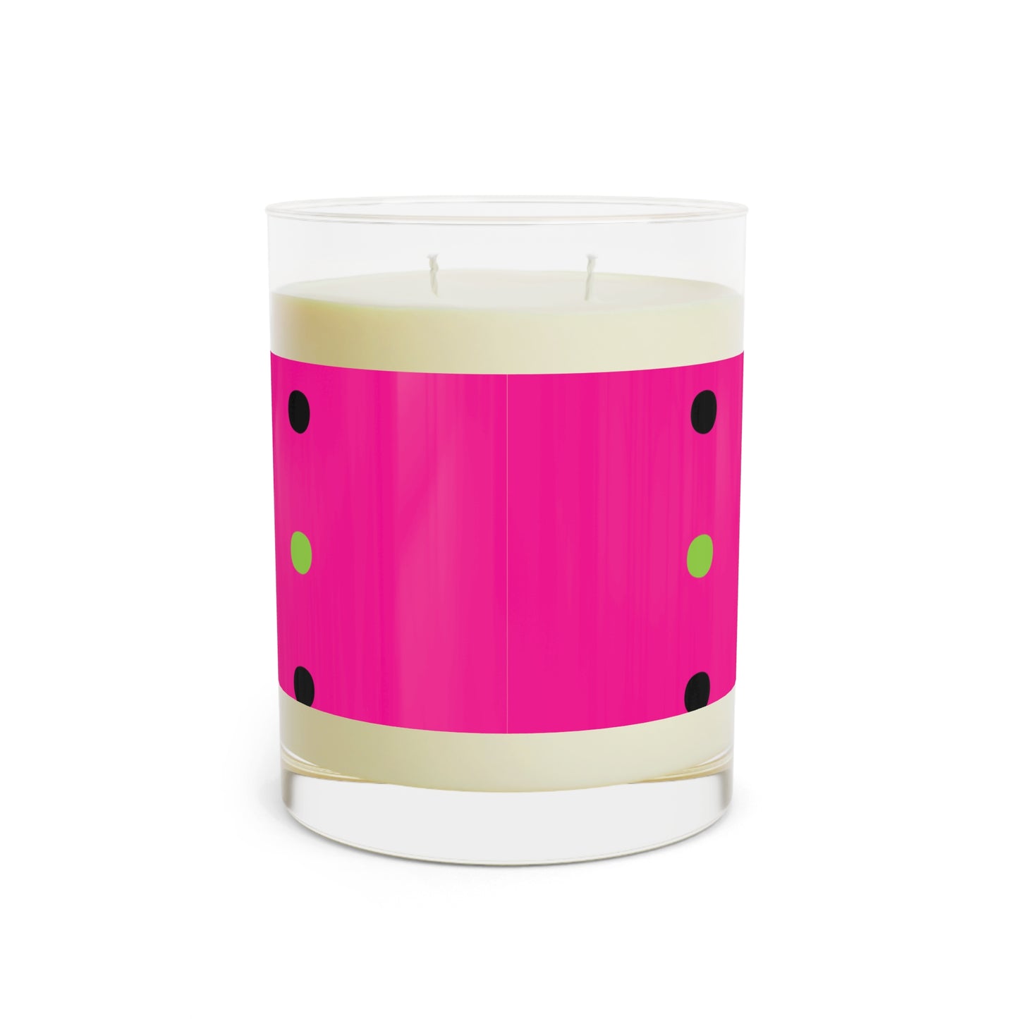 Orange Petal Pop Scented Candle - Full Glass, 11oz