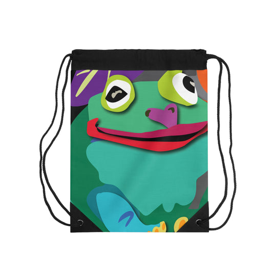 Frogilicious Drawstring Bag