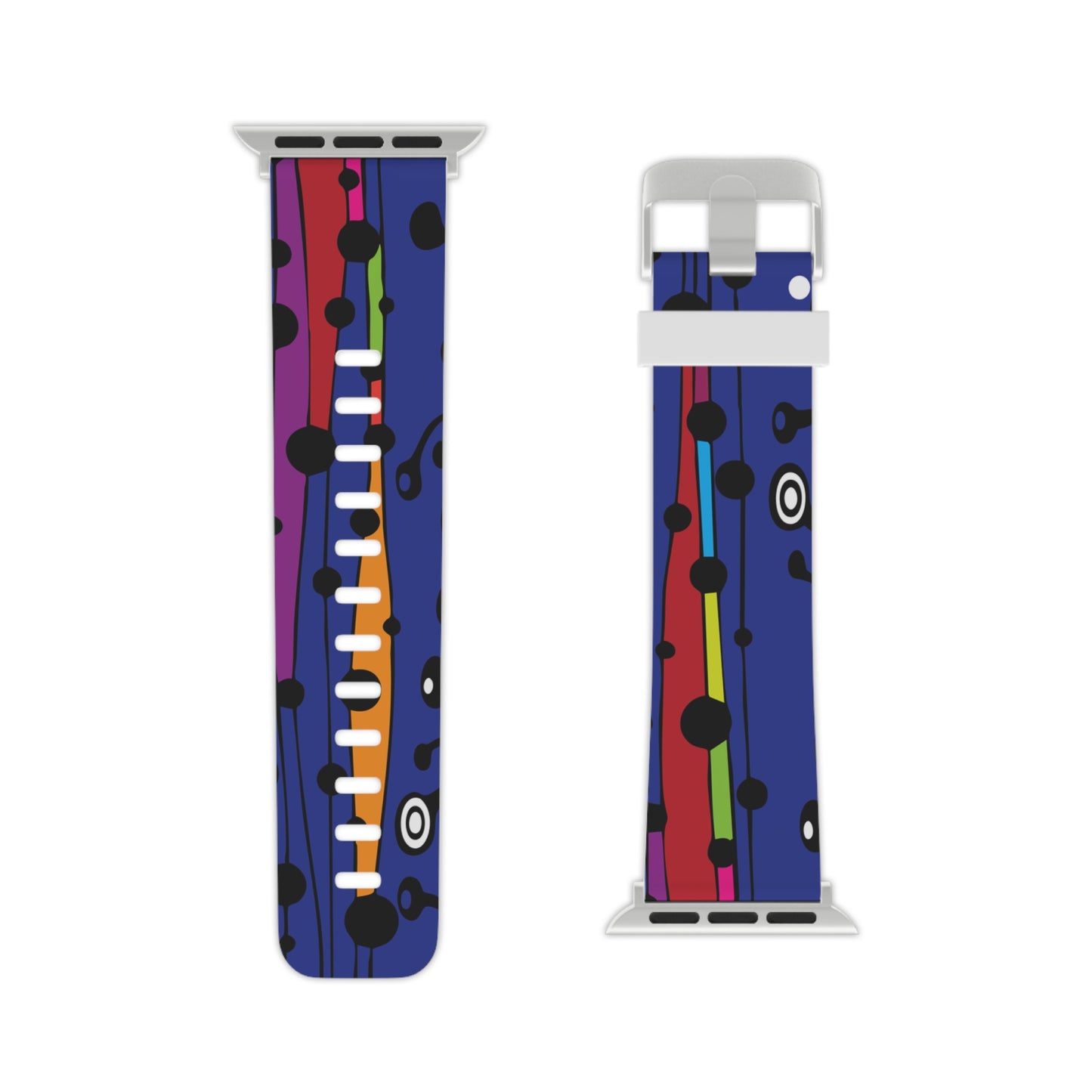Blue Groove Watch Band for Apple Watch