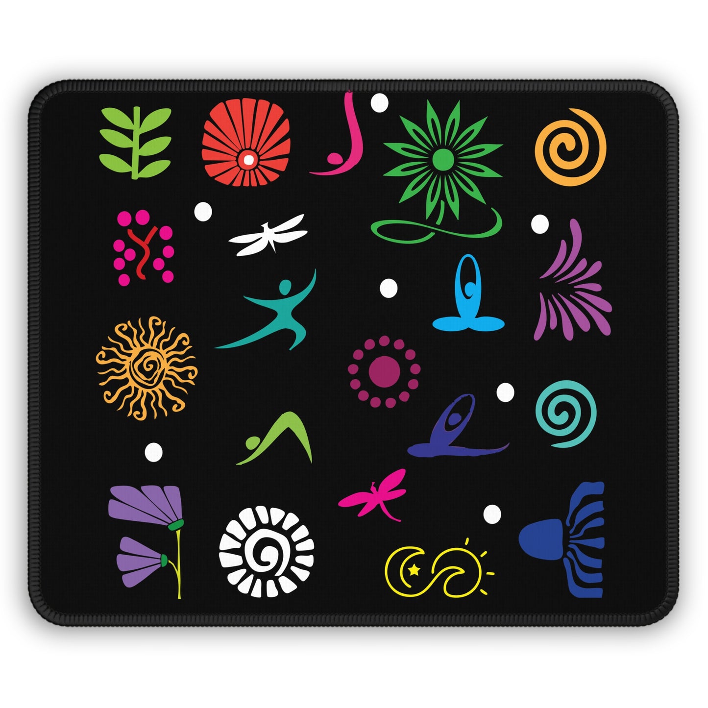 I Love Yoga Mouse Pad