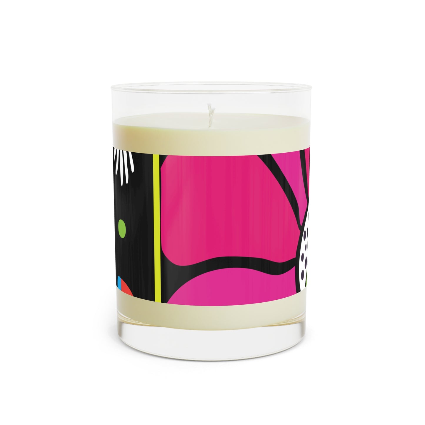 Bloom Noir Scented Candle - Full Glass, 11oz