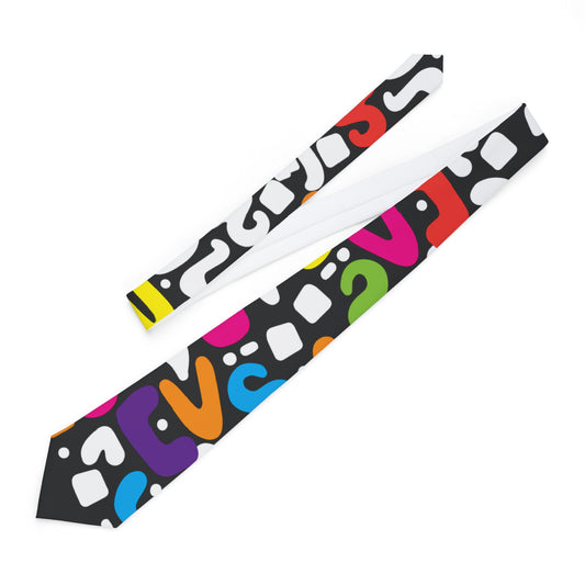 Colored Doodad Necktie