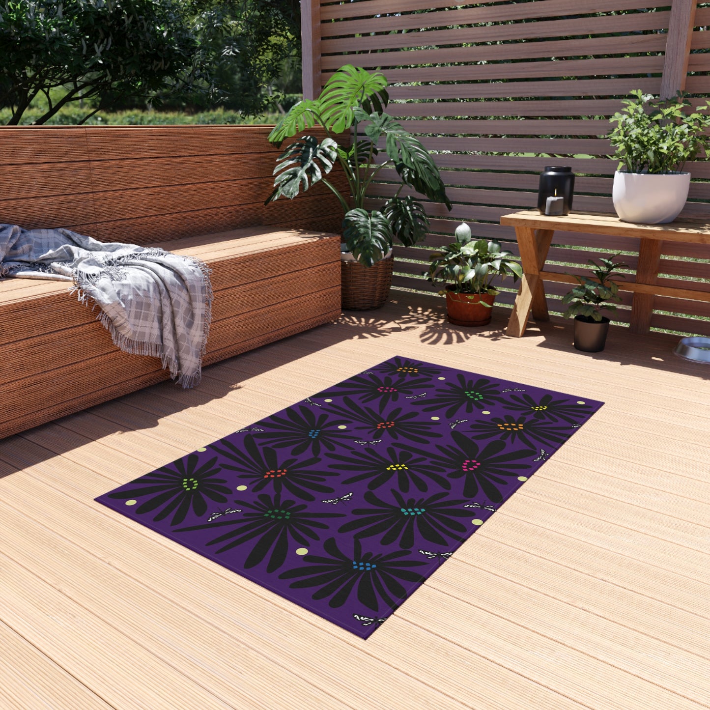 Velvet Petals Outdoor Rug