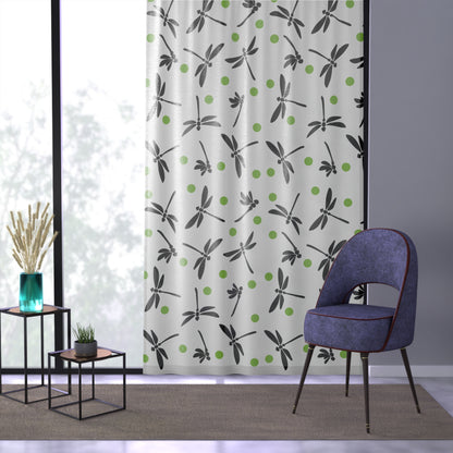 Dragon Fly Window Curtain