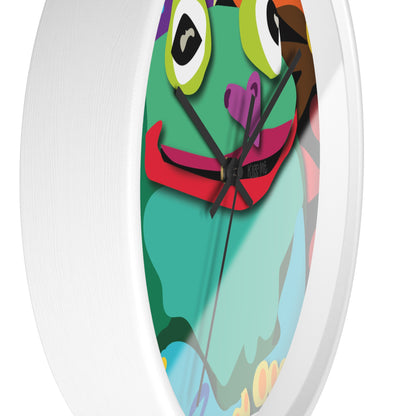 Frogolicious Wall Clock