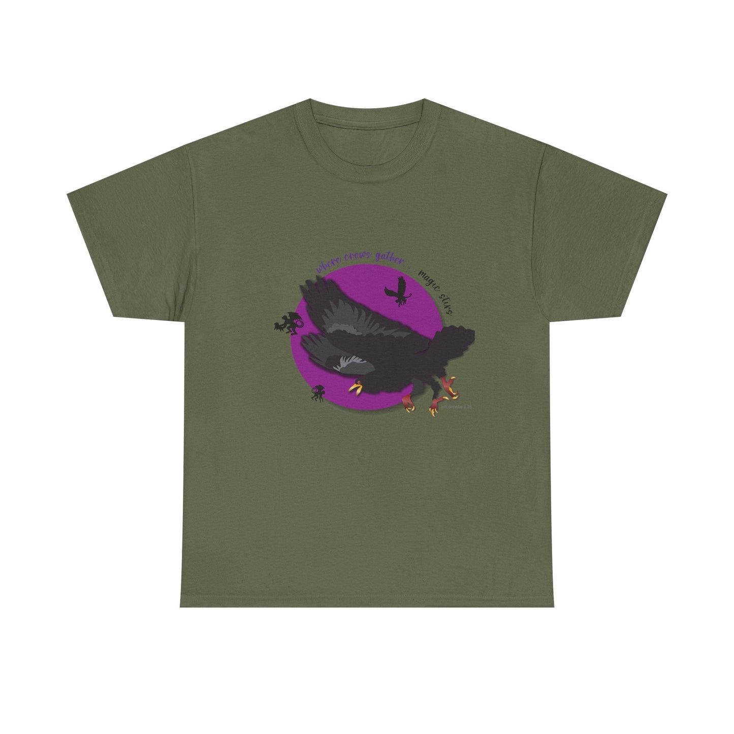 Crow Magic Heavy Cotton Tee