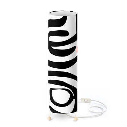 Spiral Script Tall Lamp