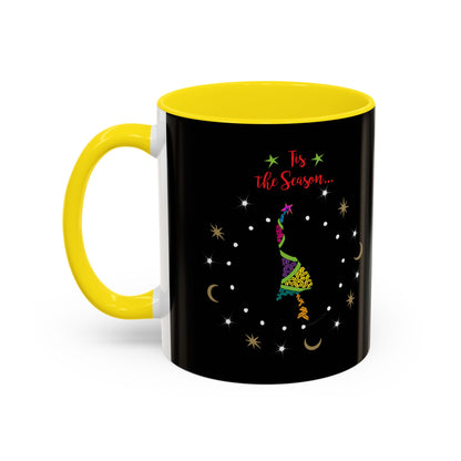 2 trees Accent Coffee Mug (11, 15oz)