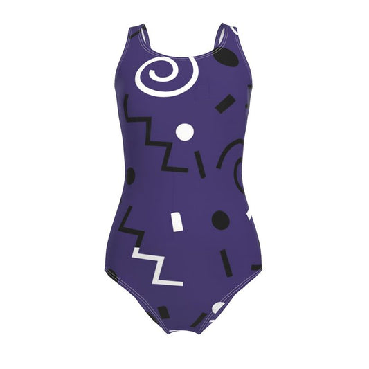 Purple Swirlverse Swimsuit