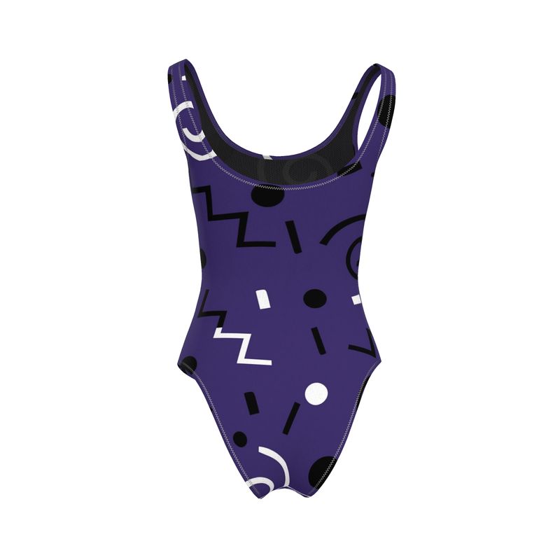 Purple Swirlverse Swimsuit