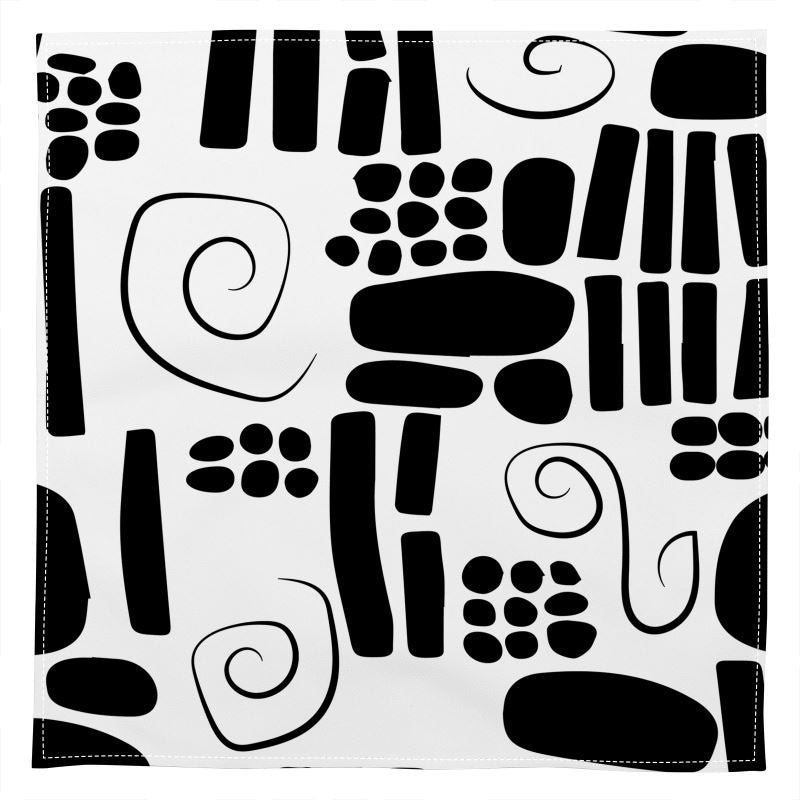 Creamscicle Spin Cloth Napkin
