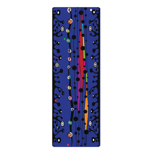 Blue Groove Rubber Yoga Mat