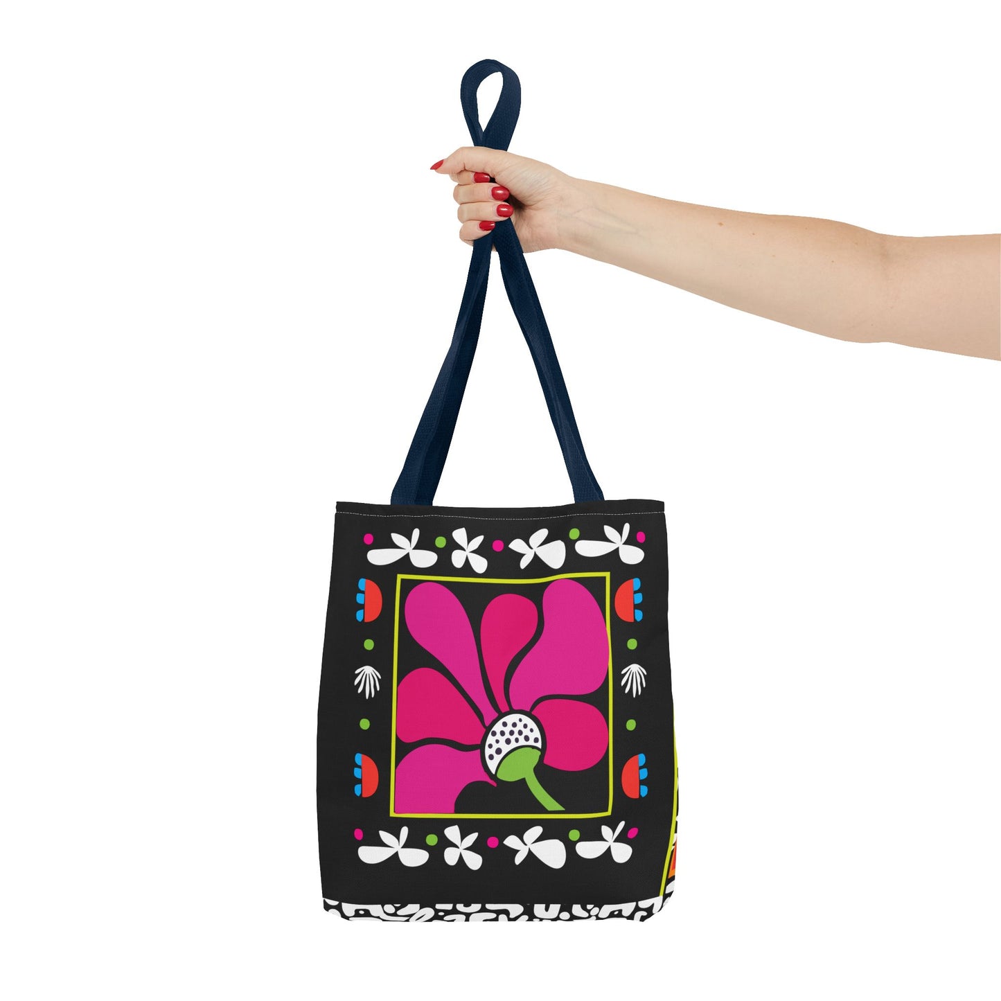 Bloom Noir Tate Bag