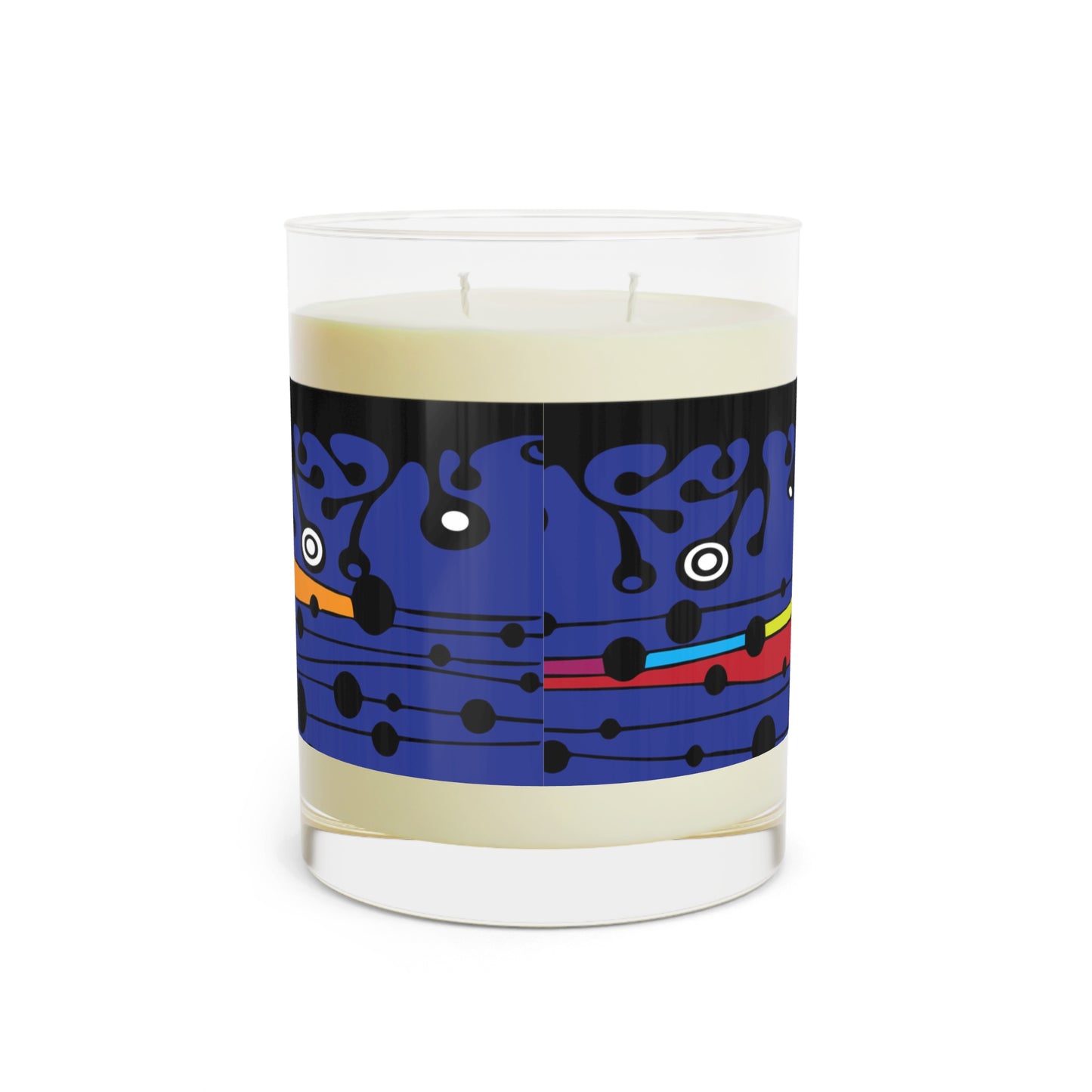 Blue Groove Scented Candle - Full Glass, 11oz