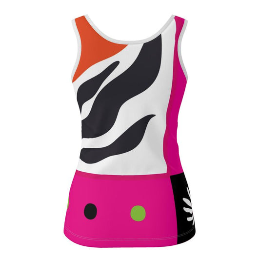 Orange Petal Pop Tank