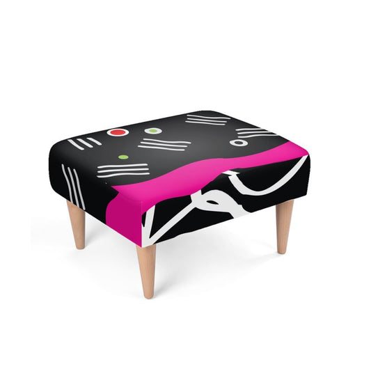 Electric Geometry Foot Stool